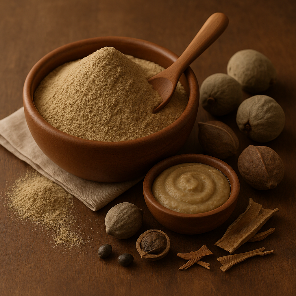 Baheda Powder (Terminalia Bellirica) – 100% Natural | Ayurvedic Detox, Digestion & Respiratory Wellness