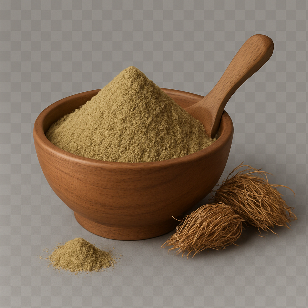Vetiver Herbs Powder (Khus) – 100% Natural | Cooling, Detox & Skin Glow Ayurvedic Herb