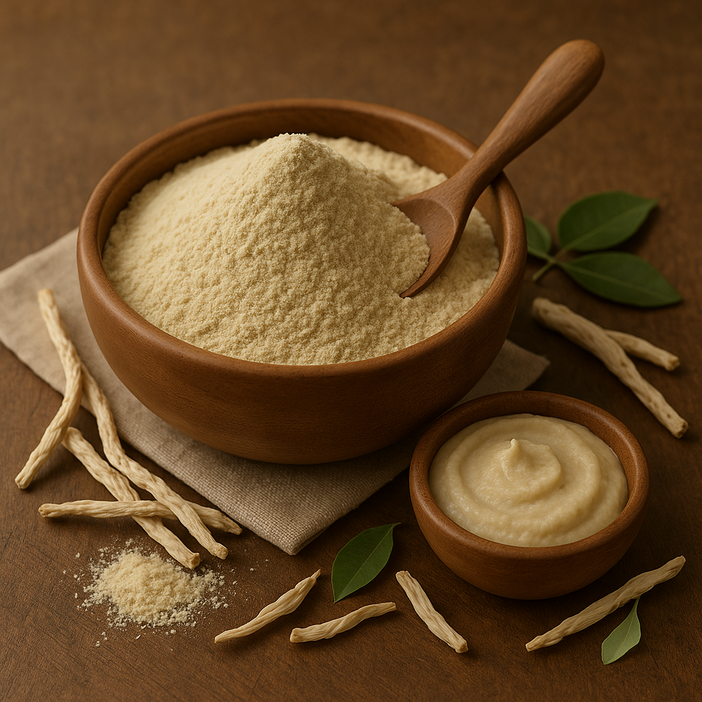 Safed Musli Powder – 100% Natural | Ayurvedic Vitality, Strength & Stamina Booster