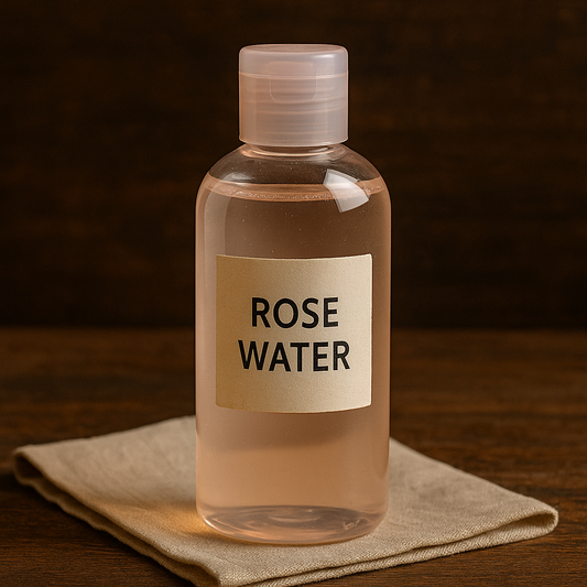Natural Rose Water (45KG) – 100% Pure Steam Distilled | Bulk Floral Hydrosol for Skin, Hair & Cosmetic Use
