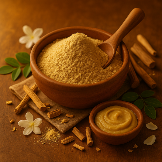 Sandal Powder (Chandan) – 100% Natural | Skin Brightening, Cooling & Anti-Aging Ayurvedic Herb
