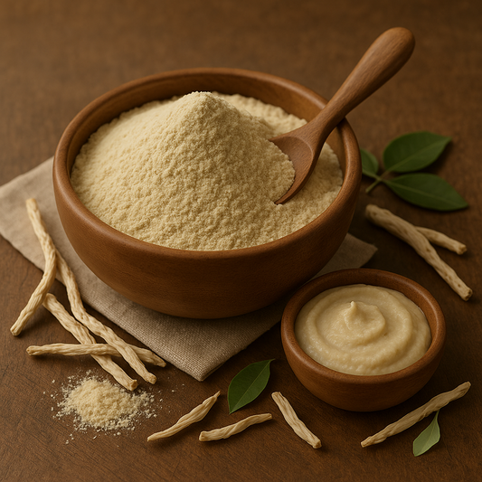Safed Musli Powder – 100% Natural | Ayurvedic Vitality, Strength & Stamina Booster