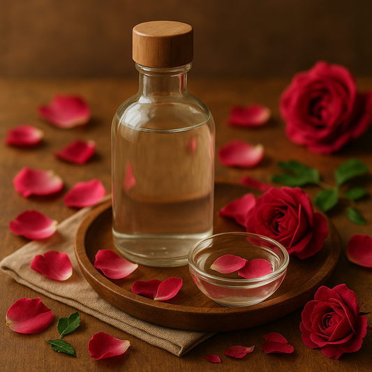 Natural Rose Water (90KG) – 100% Pure Steam Distilled | Bulk Rose Hydrosol for Cosmetics, Skin & Wellness
