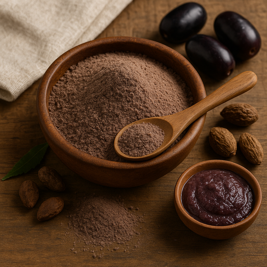 Jamun Guthli Powder – Natural Blood Sugar & Digestive Support | 100% Pure Jamun Seed